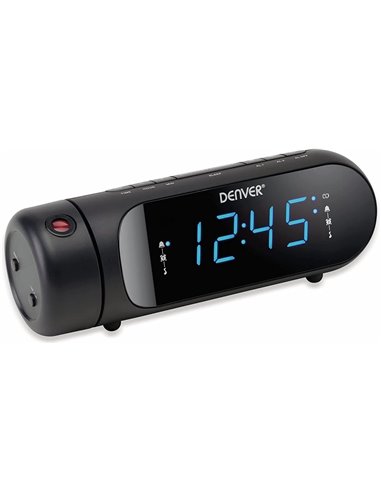 Denver CPR-700 Radio Reloj Despertador con Proyección