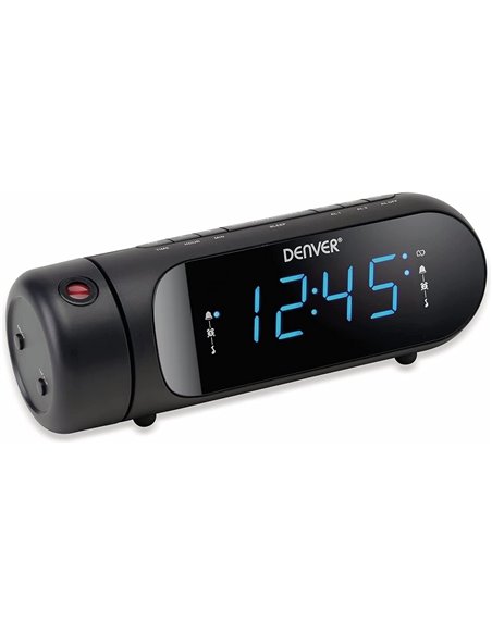 Denver CPR-700 Radio Reloj Despertador con Proyección