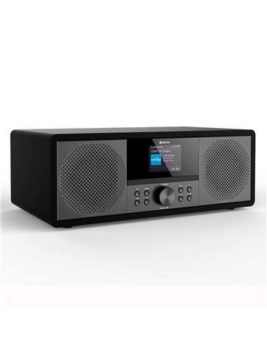 Denver MIR-270B Radio Internet WiFi con CD 2x 100W Negra