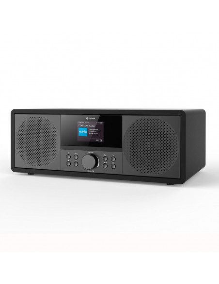 Denver MIR-270B Radio Internet WiFi con CD 2x 100W Negra