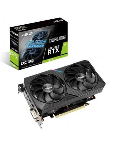 Asus GeForce RTX 2070 Dual MINI OC Edition 8GB GDDR6 Tarjeta Gráfica