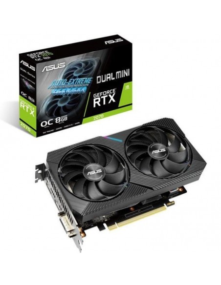 Asus GeForce RTX 2070 Dual MINI OC Edition 8GB GDDR6 Tarjeta Gráfica