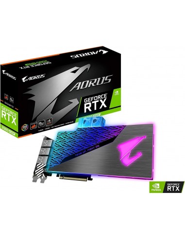 Gigabyte Aorus GeForce RTX 2080 Super Waterforce WB 8GB GDDR6 Tarjeta Gráfica