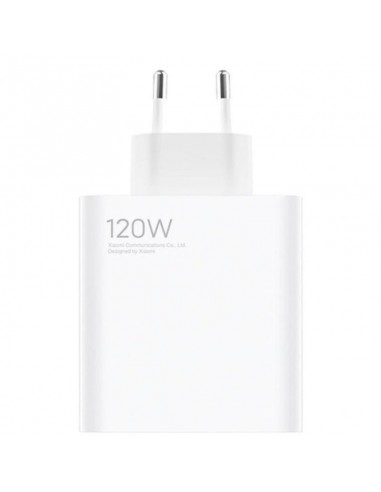 Xiaomi 120W Charging Combo Cargador USB-A Blanco