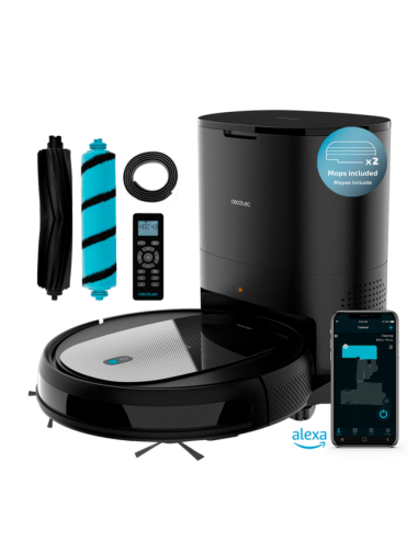 Cecotec Conga 2290 Ultra Home X Robot aspirador y Friegasuelos con Base de Autovaciado
