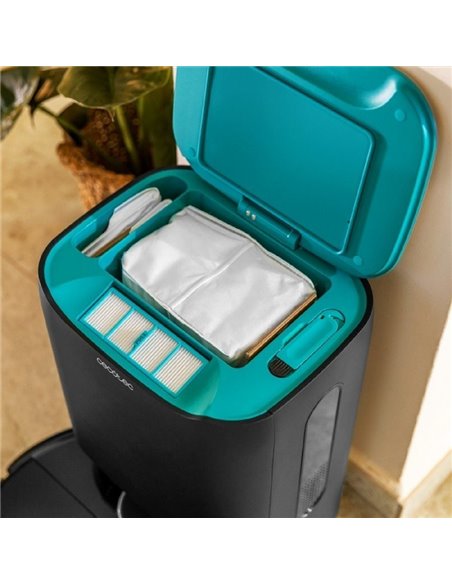 Cecotec Conga 8090 Ultra + Base de autovaciado Conga Home 10.000 robot aspirador