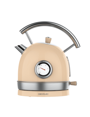 Cecotec Thermosense 420 Vintage Light Beige Hervidor de Agua 1.8L 2200W