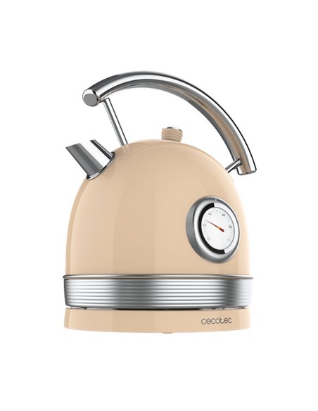 Cecotec Thermosense 420 Vintage Light Beige Hervidor de Agua 1.8L 2200W