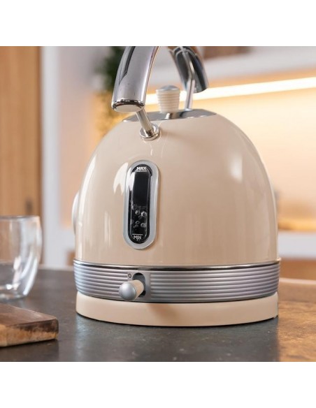 Cecotec Thermosense 420 Vintage Light Beige Hervidor de Agua 1.8L 2200W