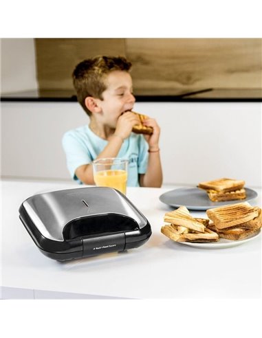Cecotec Rock'nToast Square Sandwichera grill 
