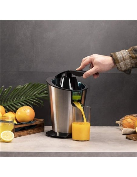 Cecotec EssentialVita PowerFresh Exprimidor de Palanca 600W Inox