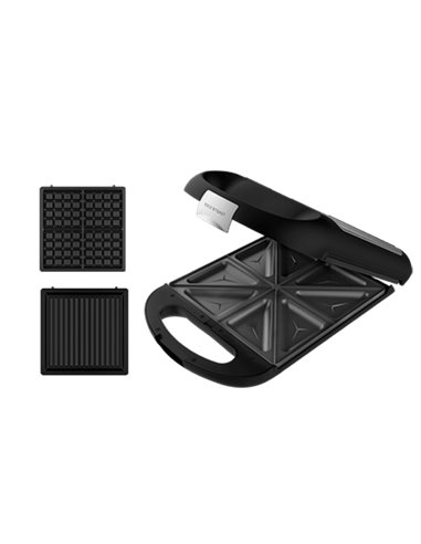 Cecotec Rock´nToast Family 3in1 1500W 4 Sandwiches