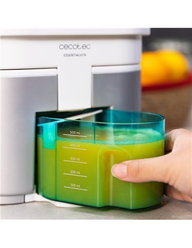 Cecotec EssentialVita Twice White Exprimidor Eléctrico 90W