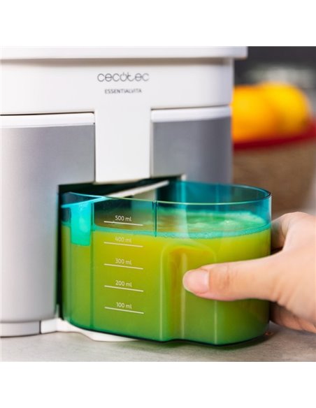 Cecotec EssentialVita Twice White Exprimidor Eléctrico 90W