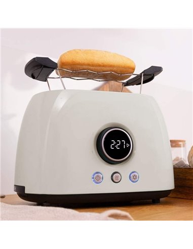 Cecotec ClassicToast 8000 Beige Double Tostadora Digital