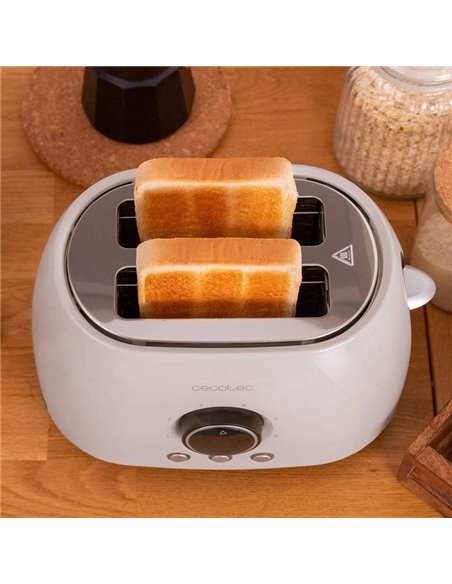 Cecotec ClassicToast 8000 Beige Double Tostadora Digital