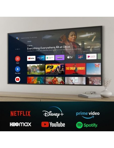 Cecotec TV A1 series ALU10050 50" LED 4K UHD HDR10 SmartTV Televisor
