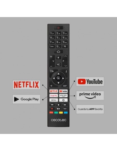 Cecotec TV A1 series ALU10050 50" LED 4K UHD HDR10 SmartTV Televisor