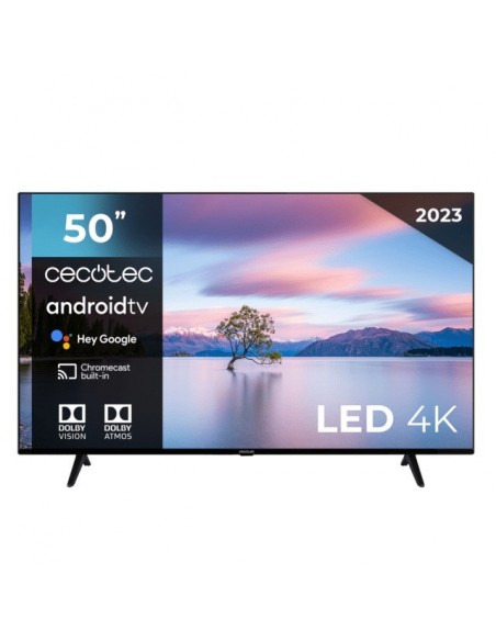 Cecotec TV A1 series ALU10050 50" LED 4K UHD HDR10 SmartTV Televisor