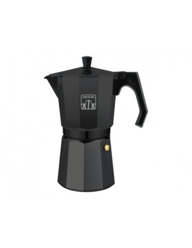 Cecotec Mimoka 600 Black Cafetera Italiana 6 Tazas Negra