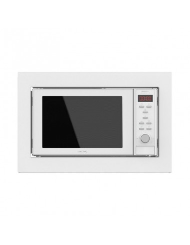 Cecotec GrandHeat 2350 Built-In White Microondas Encastrable con Grill 23L 900W Blanco