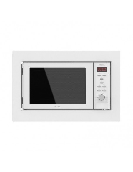 Cecotec GrandHeat 2350 Built-In White Microondas Encastrable con Grill 23L 900W Blanco