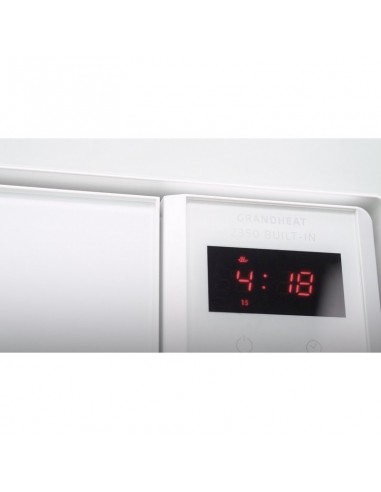 Cecotec GrandHeat 2350 Built-In White Microondas Encastrable con Grill 23L 900W Blanco