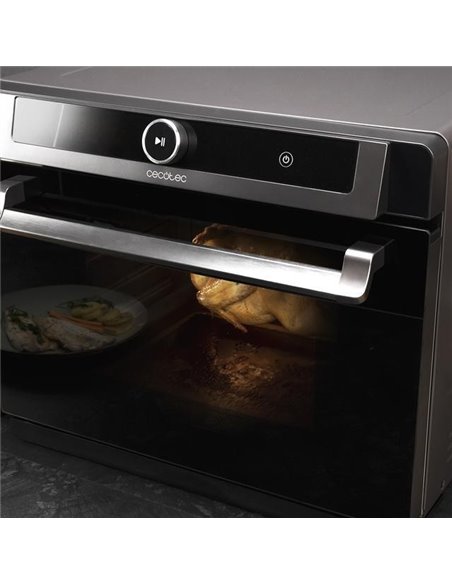 Cecotec Bake&Steam 3000 Combi Horno de Vapor AirFryer 30L 2200W