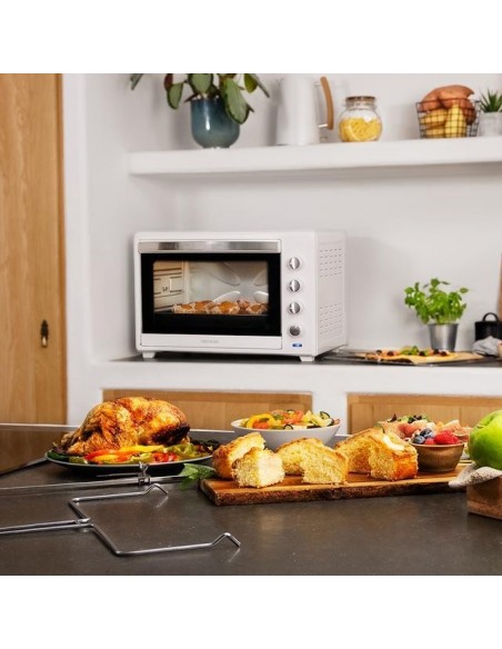 Cecotec Bake&Toast 6000 White Gyro Horno de Sobremesa 60L 2000W