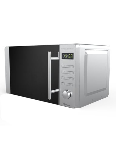 Cecotec ProClean 5120 Inox Microondas con Grill 20L 700W  Puerta Espejo