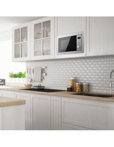 Cecotec GrandHeat 2500 Built-In SteelBlack Microondas Encastrable con Grill 25L 900W Negro / Inox