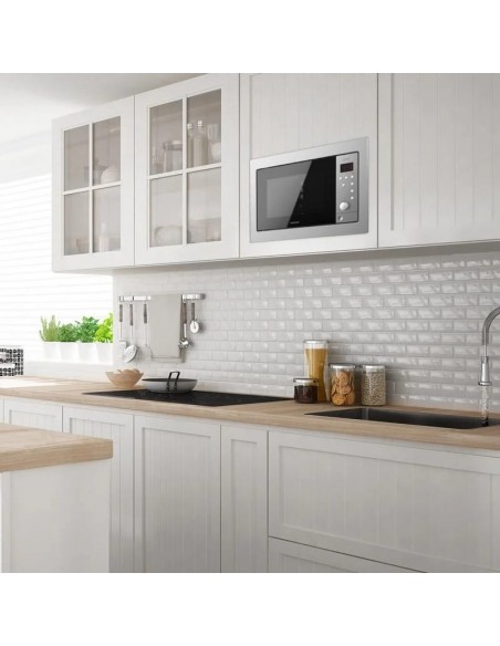 Cecotec GrandHeat 2500 Built-In SteelBlack Microondas Encastrable con Grill 25L 900W Negro / Inox