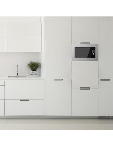 Cecotec GrandHeat 2000 Built-in SteelBlack Microondas Encastrable con Grill 20L 700W Negro