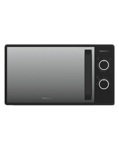 Cecotec Grandheat 3040 Mirror Microondas 20L 700W Negro Puerta Espejo