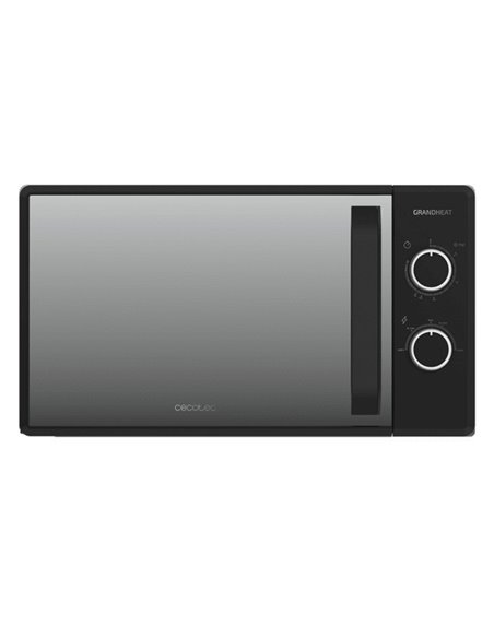 Cecotec Grandheat 3040 Mirror Microondas 20L 700W Negro Puerta Espejo