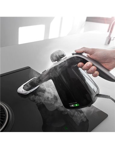 Cecotec HydroSteam 1040 Active&Soap Vaporeta de Mano + Kit 15 Accesorios 1100W