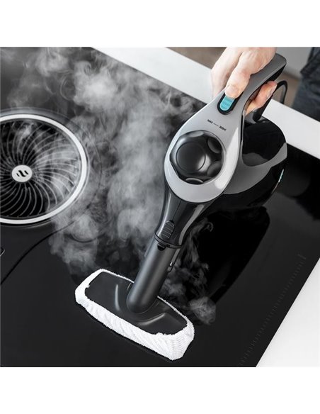 Cecotec HydroSteam 1040 Active&Soap Vaporeta de Mano + Kit 15 Accesorios 1100W