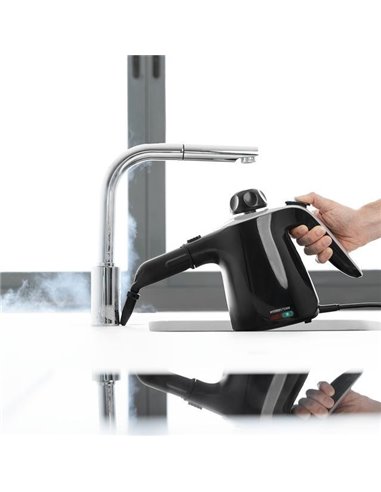 Cecotec HydroSteam 1040 Active&Soap Vaporeta de Mano + Kit 15 Accesorios 1100W
