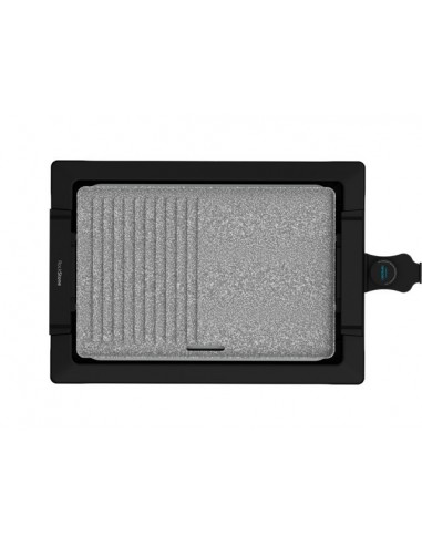 Cecotec Tasty&Grill 2000 Inox MixStone Plancha eléctrica 2000W