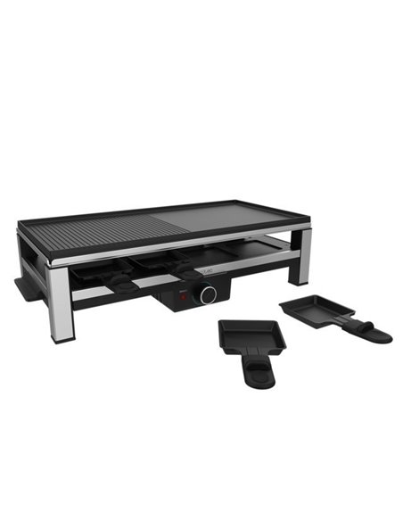 Cecotec Cheese&Grill 12000 Inox Black Raclette de Queso y grill