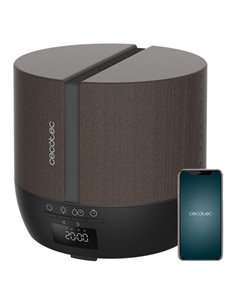 Cecotec PureAroma 550 Connected Black Woody Difusor Aromaterapia Altavoz BT
