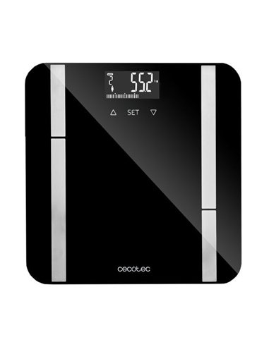 Cecotec Surface Precision 9400 Full Healthy Báscula de Baño Negra