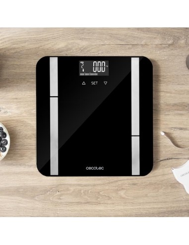 Cecotec Surface Precision 9400 Full Healthy Báscula de Baño Negra