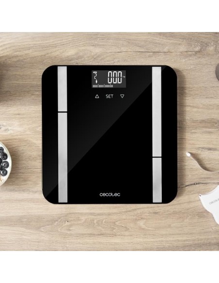 Cecotec Surface Precision 9400 Full Healthy Báscula de Baño Negra
