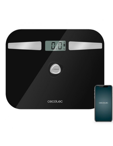 Cecotec Surface Precision EcoPower 10200 Smart Healthy Black Báscula de Baño