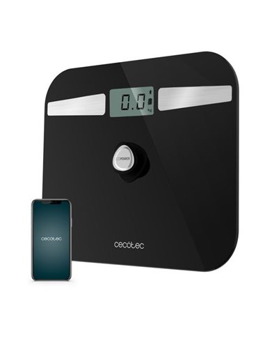 Cecotec Surface Precision EcoPower 10200 Smart Healthy Black Báscula de Baño