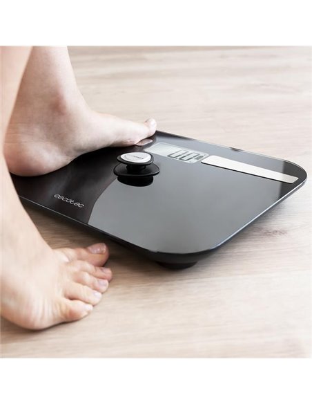 Cecotec Surface Precision EcoPower 10200 Smart Healthy Black Báscula de Baño