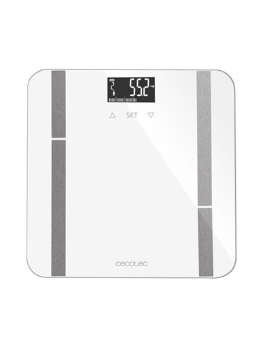 Cecotec Surface Precision 9400 Full Healthy Báscula de Baño Blanca