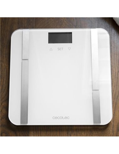 Cecotec Surface Precision 9400 Full Healthy Báscula de Baño Blanca