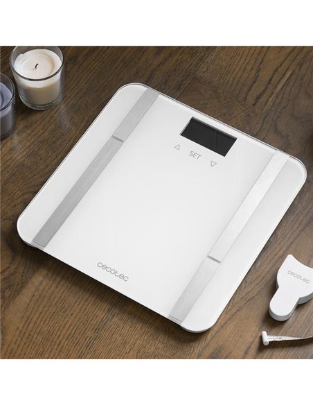 Cecotec Surface Precision 9400 Full Healthy Báscula de Baño Blanca